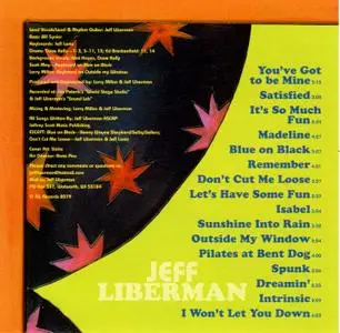 Jeff Liberman - Outside My Window Is Inside My Dreams (2019)