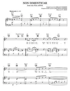 Non Dimenticar (T'ho Voluto Bene) - Shelley Dobbins (Piano-Vocal-Guitar)