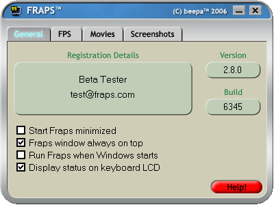Fraps 2.9.6.7637 Portable Edition 