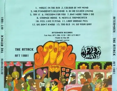 The Attack - Magic In The Air (1966-1967) {Aftermath AFT1001 rel 1992}