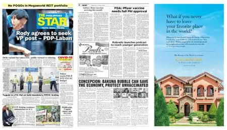 The Philippine Star – Agosto 25, 2021