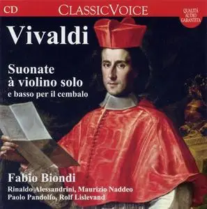 Fabio Biondi - Vivaldi: Suonate a violino solo e basso per il cembalo (1992 Reissue) (2016)