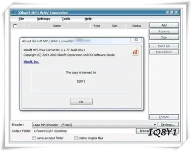 Xilisoft MP3 WAV Converter 2.1.77.0821