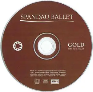 Spandau Ballet - Gold (The Sun Mixes) (Hungary CD5) (2000) {EMI}