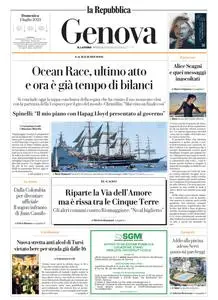la Repubblica Genova - 2 Luglio 2023