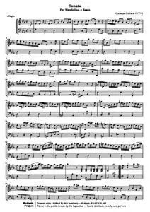 GiulianoG - Sonata in Ess Per Mandolino, e Basso