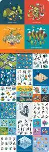 Isometric creative flat design vector 3