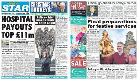 Shropshire Star Shrewsbury Edition – December 21, 2017