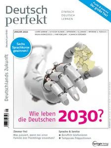 Deutsch Perfekt Magazin Januar No 01 2016