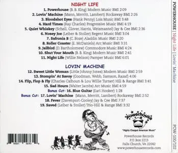 Powerhouse - Night Life / Lovin' Machine (1975/1988) {2011, Limited Edition}