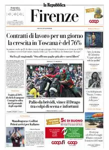 la Repubblica Firenze - 3 Luglio 2022