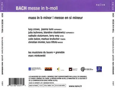 Marc Minkowski, Les Musiciens du Louvre - Johann Sebastian Bach: Mass in B minor (2008)