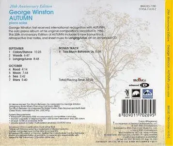 George Winston - Autumn (1980) [20th Anniversary Edition, 2001]