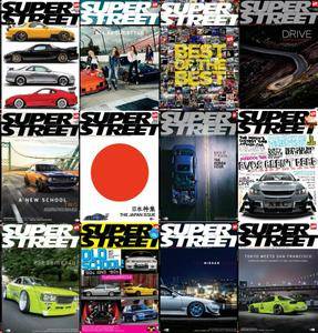 Super Street - 2016 Full Year Issues Collection