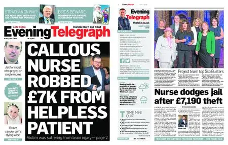 Evening Telegraph Late Edition – June 07, 2019