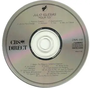 Julio Iglesias - Pour Toi: Ses 20 Plus Grands Succes (1982) [1987, Reissue]