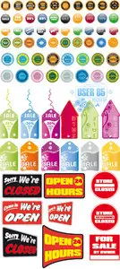 Sale Vector Stickers