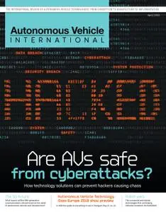 Autonomous Vehicle International - April 2019