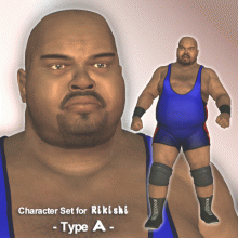 Character Set for Rikishi