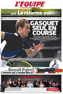 L'Equipe du Mercredi 30 Octobre 2013