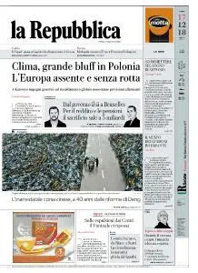 la Repubblica - 17 Dicembre 2018