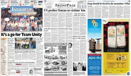 Philippine Daily Inquirer – February 18, 2007