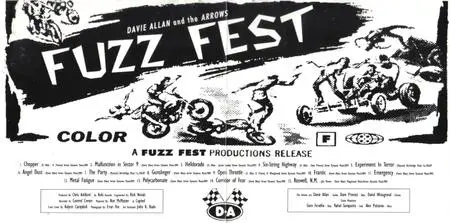 Davie Allan and The Arrows - Fuzz Fest (1996) {Jupiton BV ‎TWIST001}