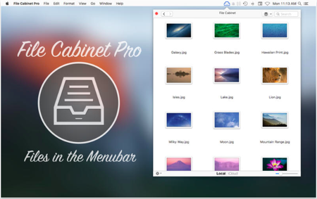 File Cabinet Pro 3.9.7 Mac OS X