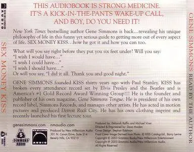 Gene Simmons - Sex Money Kiss (Unabriged) (audiobook) (5CD) (2003) {Simmons Audio/New Millennium Audio} **[RE-UP]**