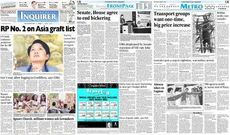 Philippine Daily Inquirer – March 09, 2005