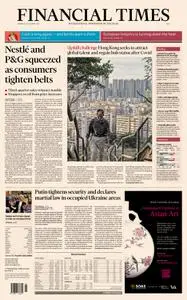 Financial Times Asia - October 20, 2022