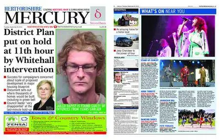 Hertfordshire Mercury – September 20, 2018