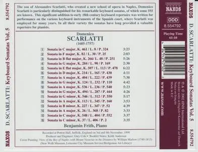 Benjamin Frith - Scarlatti: Complete Keyboard Sonatas, Vol.5 (2002)