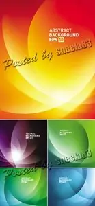 Abstract Color Backgrounds Vector 4