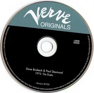 Dave Brubeck & Paul Desmond - 1975: The Duets (1975) {Verve Originals 0602527068633 rel 2009}