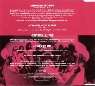 Lenny Kravitz - American Woman (UK CD5) (1999) {Virgin} **[RE-UP]**