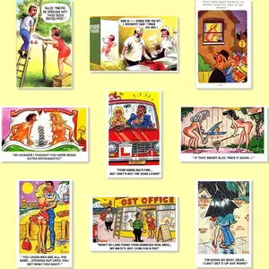 Comic Old Postcards