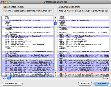 Differences Examiner 4.1