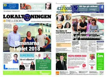 Lokaltidningen Trelleborg – 18 augusti 2018