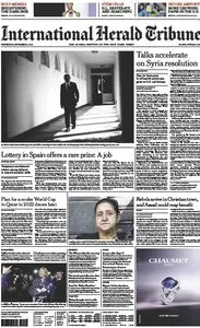 International Herald Tribune September 11 2013