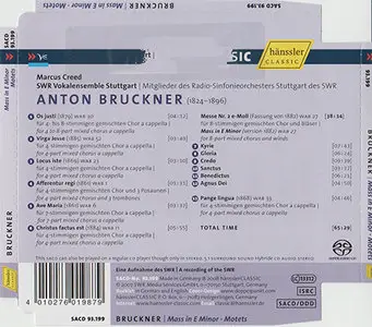 Anton Bruckner - Mass in E Minor / Motets (2008) {Hybrid-SACD // EAC Rip} 