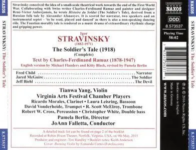 Tianwa Yang, JoAnn Falletta - Stravinsky: The Soldier's Tale (2016)