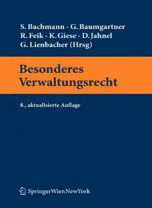 Besonderes Verwaltungsrecht, 8 Auflage (repost)