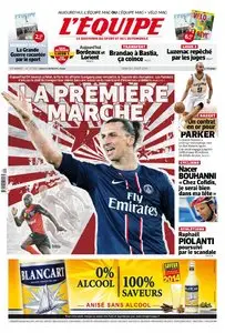 L'Equipe - Samedi 2 Août 2014
