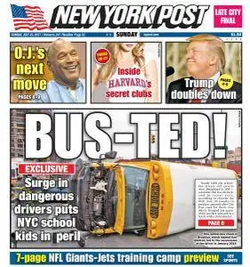 New York Post - July 23, 2017