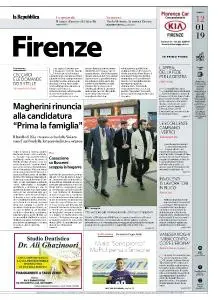 la Repubblica Firenze - 12 Gennaio 2019