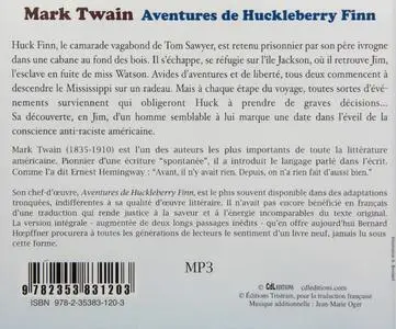 Mark Twain, "Les aventures de Huckleberry Finn"