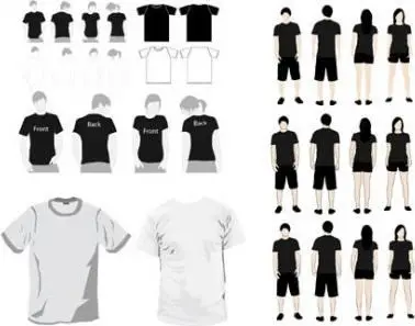 Vector Clipart: Shirts