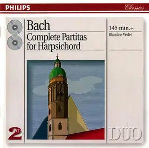 Bach: Complete Partitas for Harpsichord - Blandine Verlet