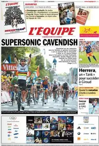 L'Equipe Edition du Samedi 21 Juillet 2012